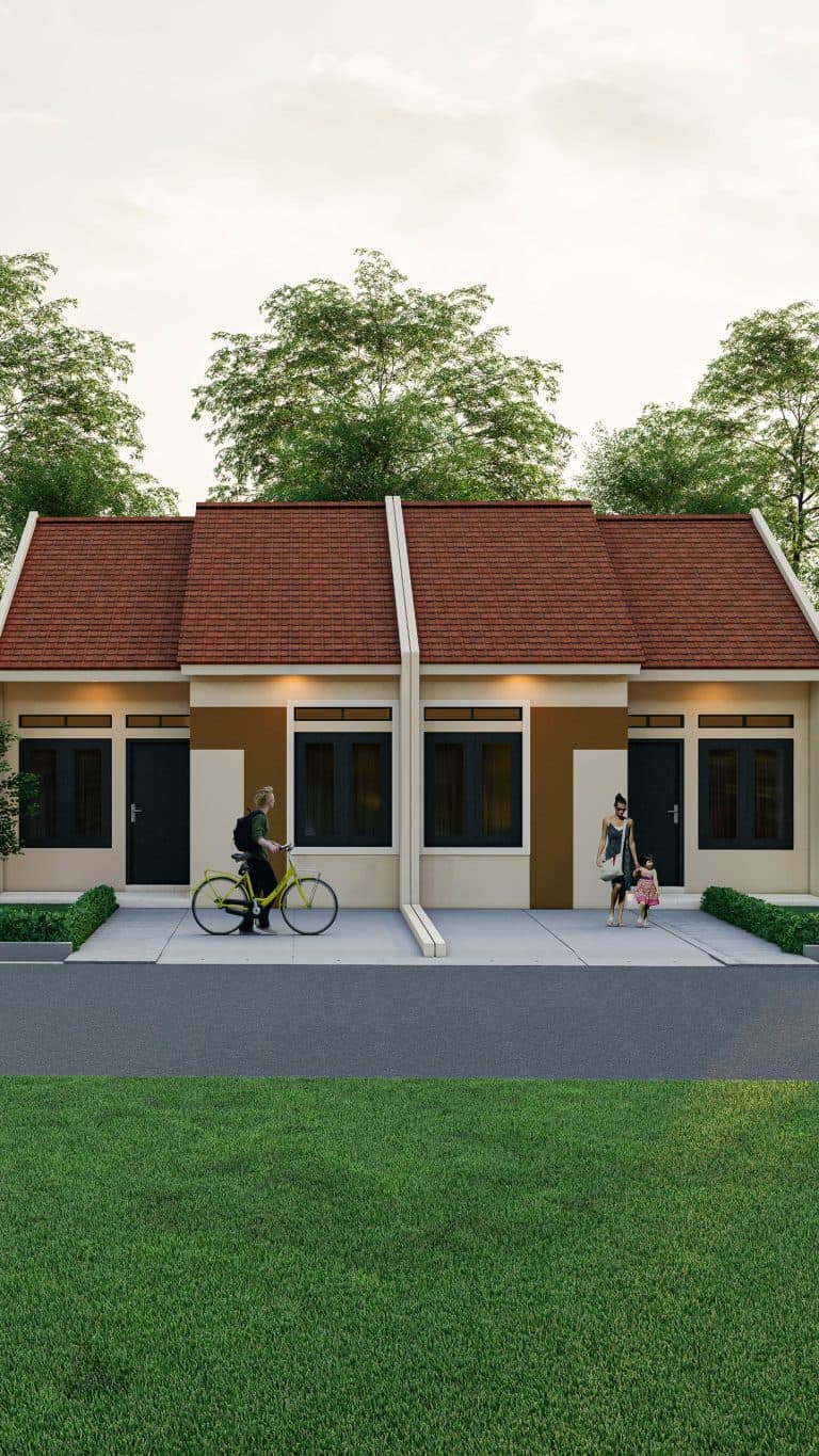 perumahan seputih jaya indah rumah subsidi tampak 4